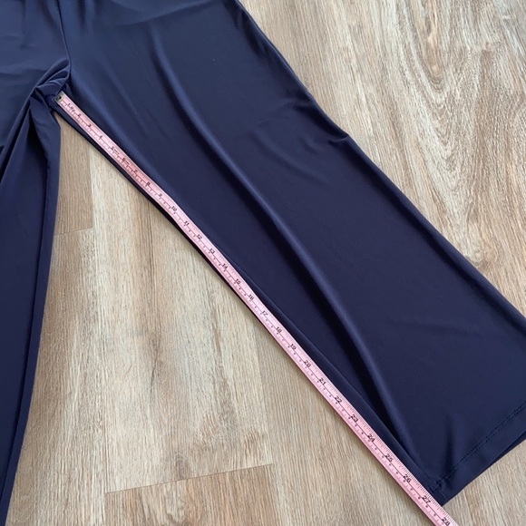 ALFANI Navy Nautical Wide Leg Pants Size PS NWT - Picture 4 of 13